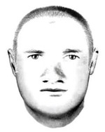 Image of police sketch of a mans face