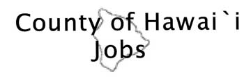 County of Hawaii Jobs