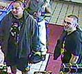 Image: two men from surveillance video.