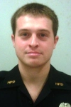 closeup in uniform