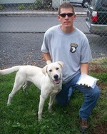 Image of Canine Diesel and Officer Buyten