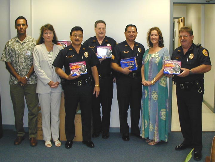 Gift Cameras Distributed
