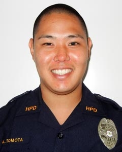 Officer Aron Tomota