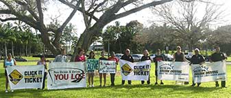 Image: sign wavers