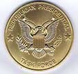 Image: gold coin with the words "Republican Presidential Task Force"